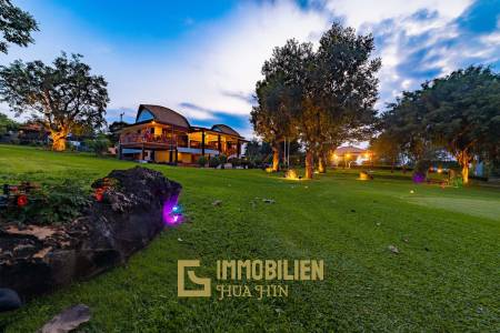 Beeindruckende 5 Schlafzimmer Luxusimmobilie auf 6400 qm (4 Rai) Land