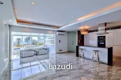 4 Bedrooms 5 Bathrooms 470 Sqm. Luxury Pool Villa Beachfront.