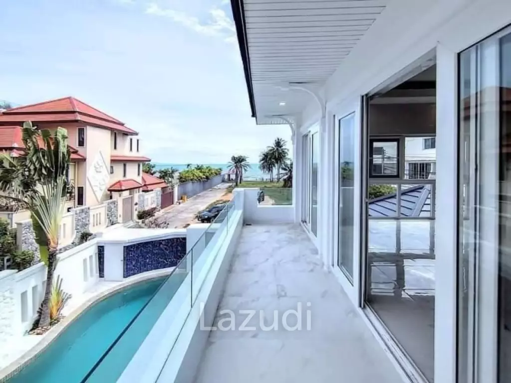4 Bedrooms 5 Bathrooms 470 Sqm. Luxury Pool Villa Beachfront.