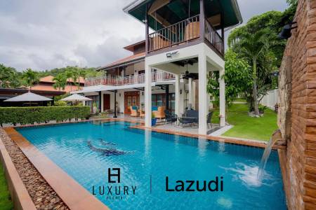 White Lotus 1: 5 Bedroom Bali Style Villa in Great Location