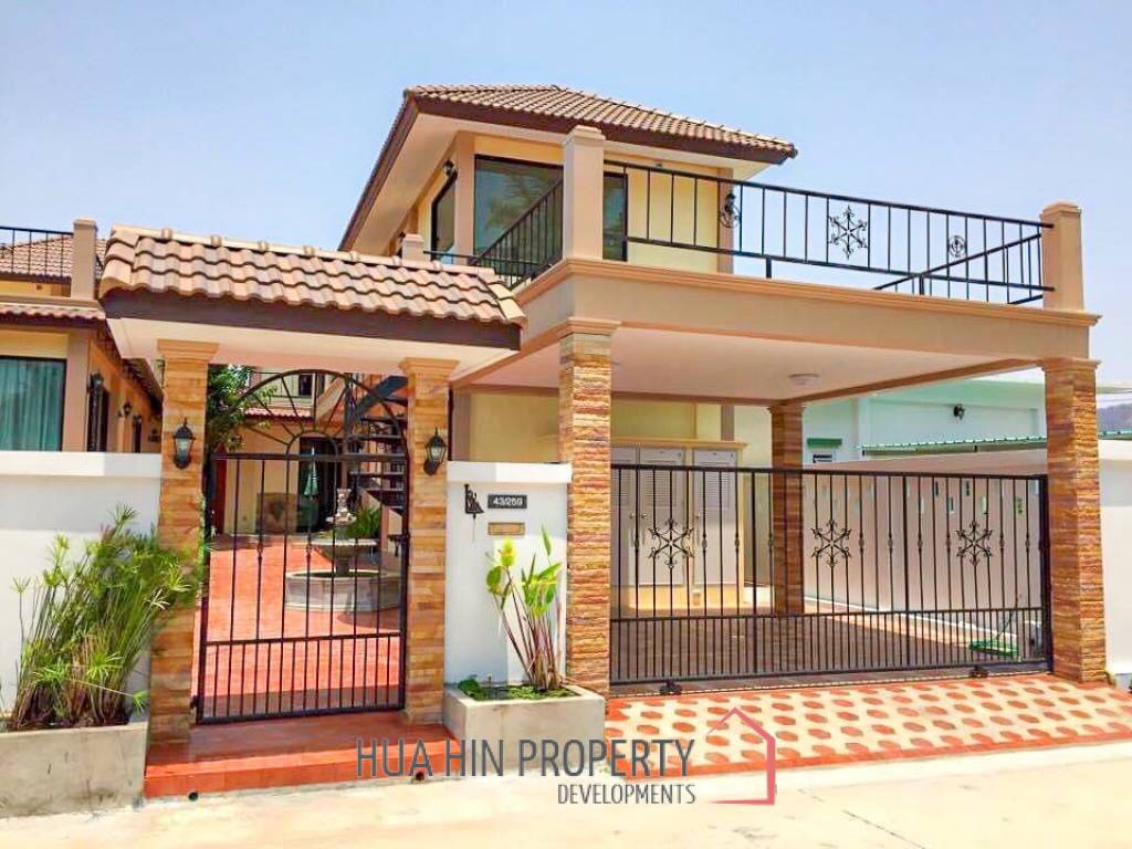 Freestanding Toscana Style 3 Bedroom House - Hua Hin Soi 102