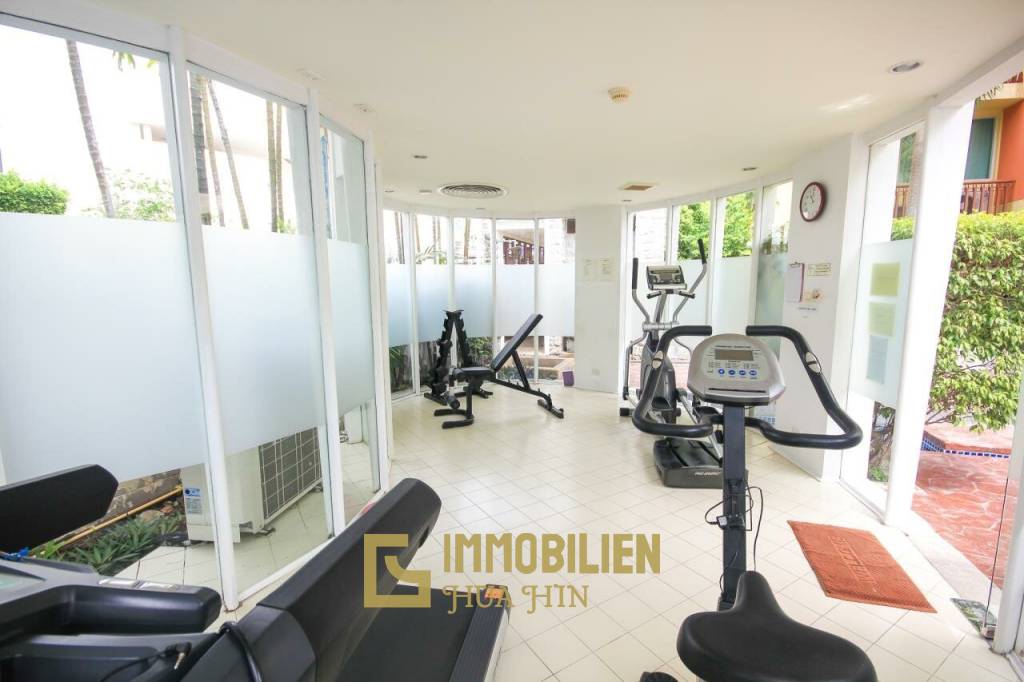 Mykonos Hua Hin: 1 Schlafzimmer Condo mit Gartenblick