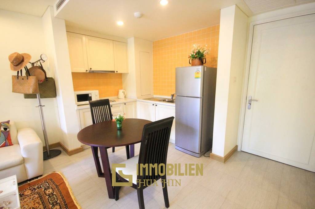 Mykonos Hua Hin: 1 Schlafzimmer Condo mit Gartenblick