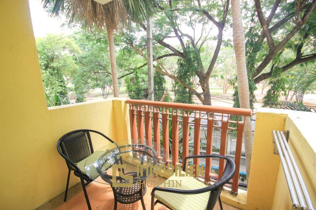 Mykonos Hua Hin: 1 Schlafzimmer Condo mit Gartenblick