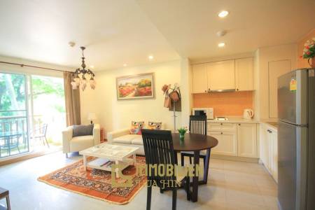 Mykonos Hua Hin: 1 Schlafzimmer Condo mit Gartenblick