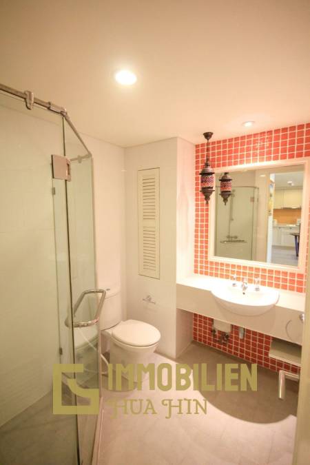 Mykonos Hua Hin: 1 Schlafzimmer Condo mit Gartenblick