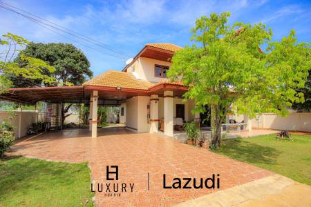 Freestanding 4 Bedroom House On Large Plot - Hua Hin Soi 2