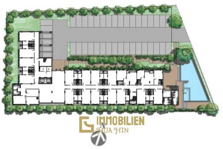 Eckwohnung mit 2 Schlafzimmern