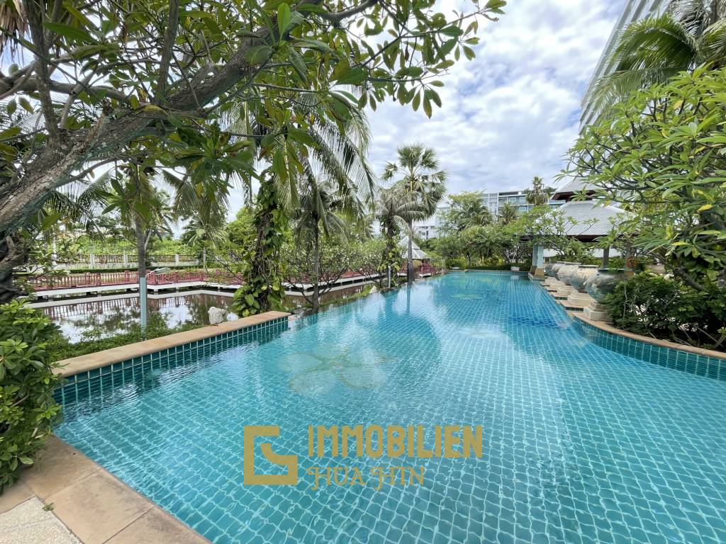 Palm Pavillion: Кондоминиум с 1 спальней и видом на море