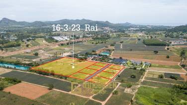 Beautiful plots of building land for sale in Pranburi, Khao Tao