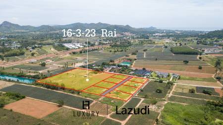 Beautiful plots of building land for sale in Pranburi, Khao Tao