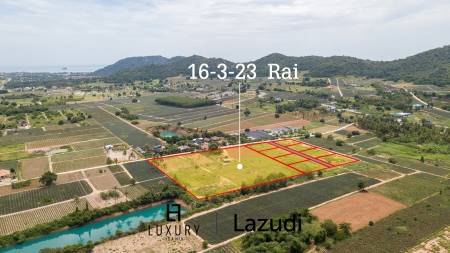 Beautiful plots of building land for sale in Pranburi, Khao Tao