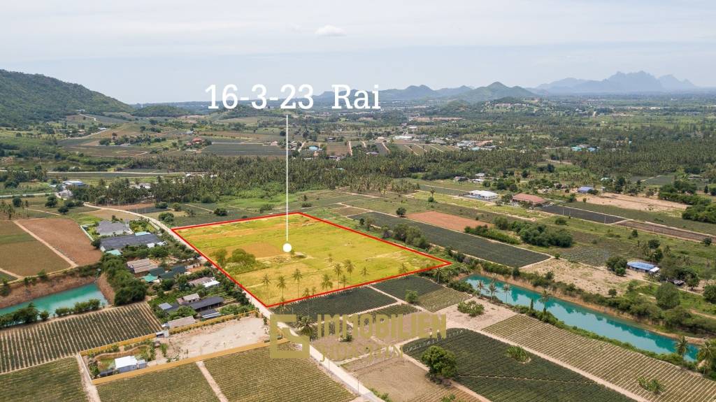 Beautiful plots of building land for sale in Pranburi, Khao Tao