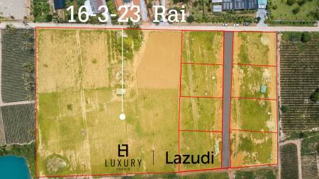 Beautiful plots of building land for sale in Pranburi, Khao Tao