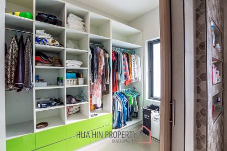 Riverside 4 Bed Modern Private Pool Villa For Sale in Pranburi