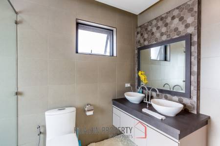 Riverside 4 Bed Modern Private Pool Villa For Sale in Pranburi