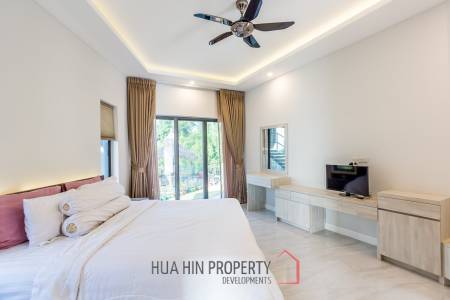 Riverside 4 Bed Modern Private Pool Villa For Sale in Pranburi