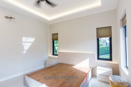 Riverside 4 Bed Modern Private Pool Villa For Sale in Pranburi