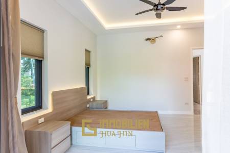 Riverside 4 Bed Modern Private Pool Villa For Sale in Pranburi