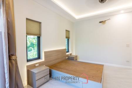 Riverside 4 Bed Modern Private Pool Villa For Sale in Pranburi