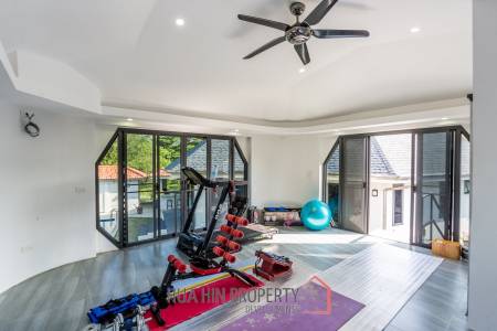 Riverside 4 Bed Modern Private Pool Villa For Sale in Pranburi