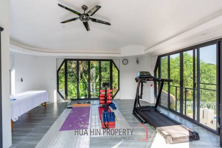 Riverside 4 Bed Modern Private Pool Villa For Sale in Pranburi