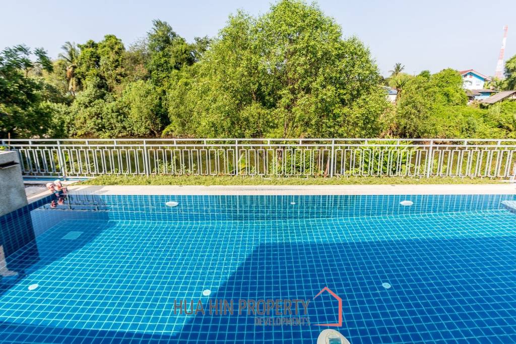 Riverside 4 Bed Modern Private Pool Villa For Sale in Pranburi