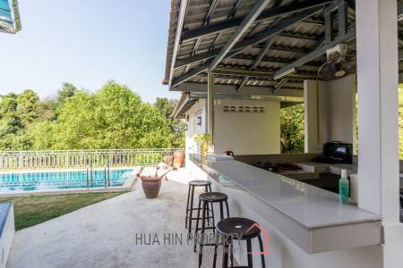 Riverside 4 Bed Modern Private Pool Villa For Sale in Pranburi