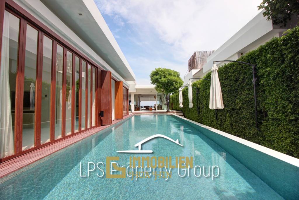 Direkt am Meer - modern gestaltete Villa mit 6 Schlafzimmern
