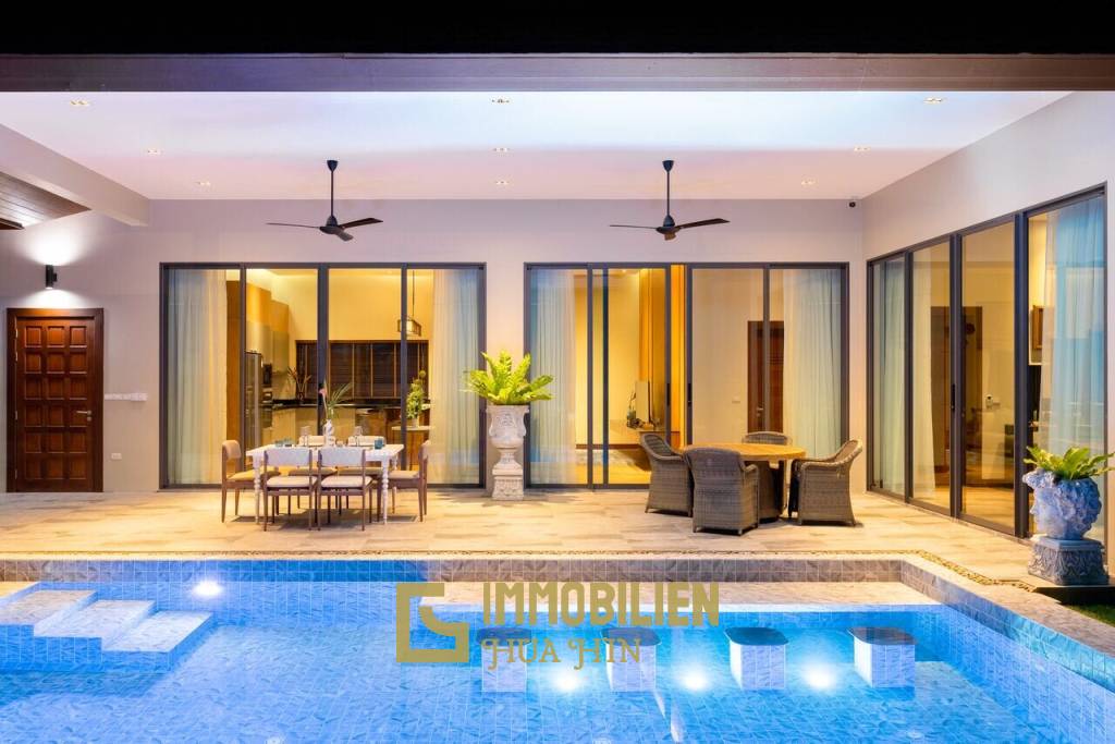 Panorama: Gut gestaltete Pool Villen mit 3 Schlafzimmern - Neue Bauprojekte