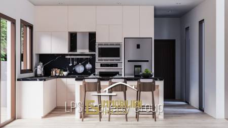 Neues Bauprojekt - modernes Design im Bali-Stil