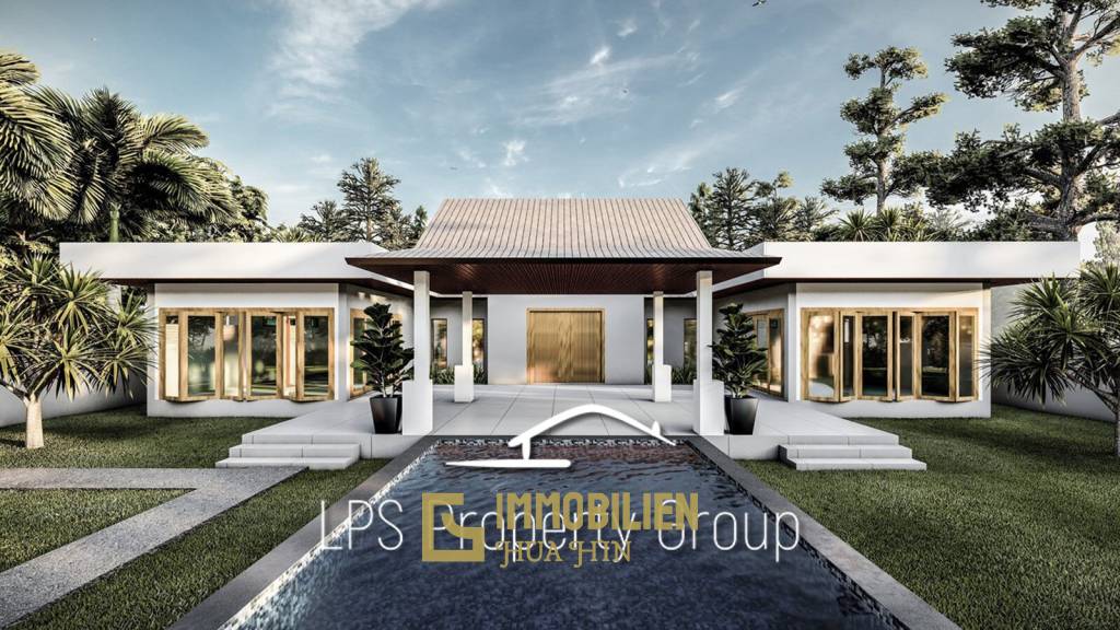 Neues Bauprojekt - Modernes Design im Bali-Stil