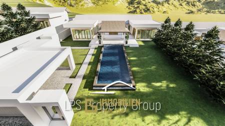 Neues Bauprojekt - Modernes Design im Bali-Stil