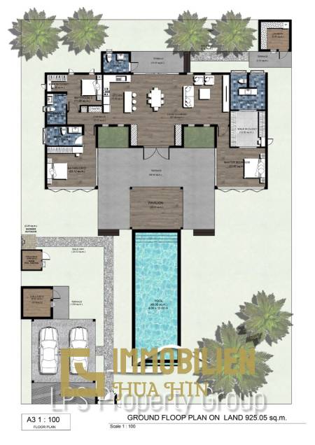 Neues Bauprojekt - Modernes Design im Bali-Stil