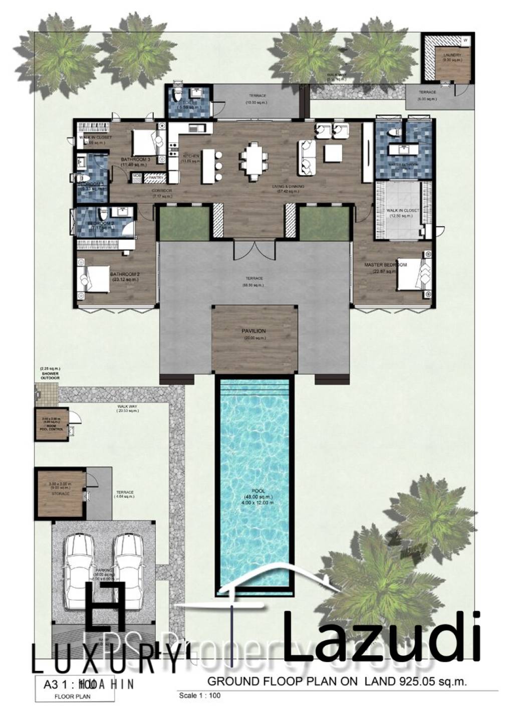 925 Kvm 3 Seng Hus for Salg