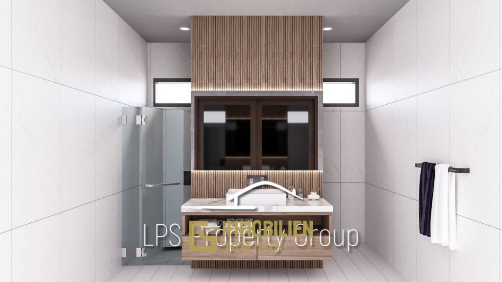 Neues Bauprojekt - Modernes Design im Bali-Stil