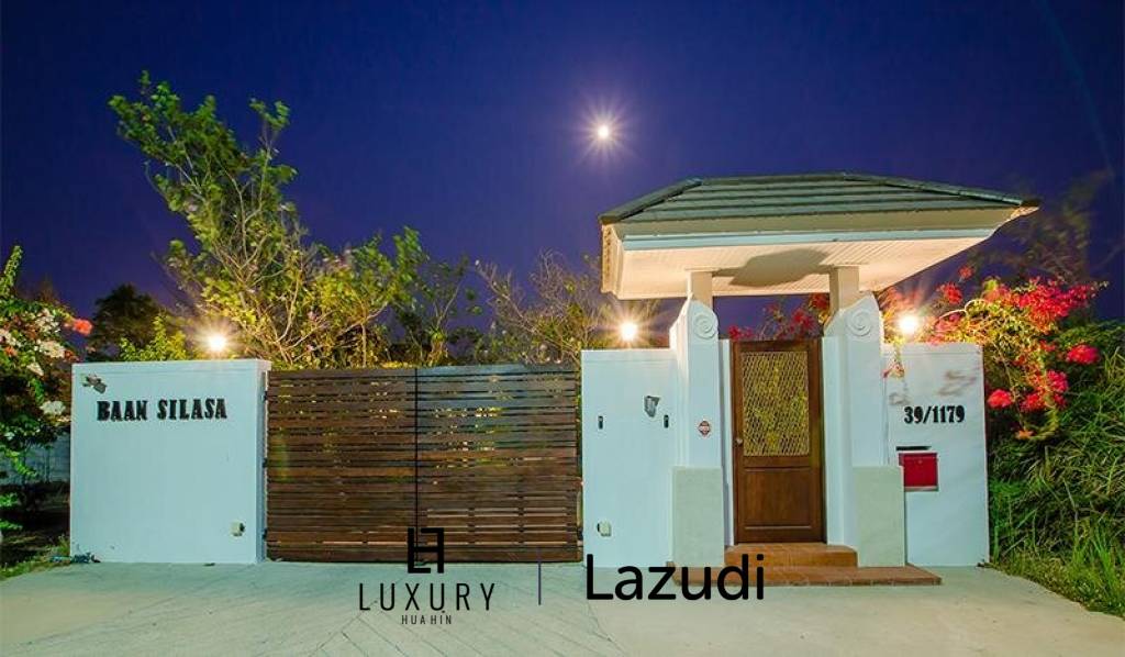 Large Pool Villa For Sale at Baan Silasa in Hua Hin