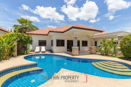 4 Bedroom, 2 Bath Pool Villa on established development