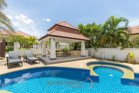 4 Bedroom, 2 Bath Pool Villa on established development