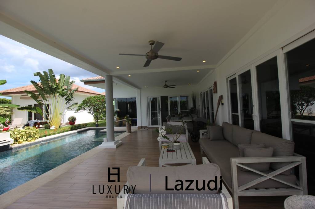 4 Bed Luxury Pool Villa on Large Plot