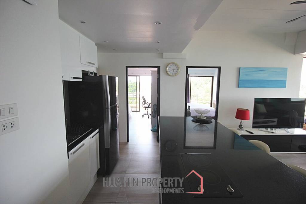 Absolute Beachfront 2 Bed Condo For Sale in Khao Takiap