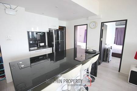 Absolute Beachfront 2 Bed Condo For Sale in Khao Takiap
