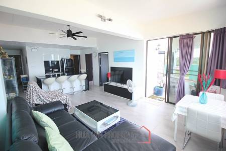 Absolute Beachfront 2 Bed Condo For Sale in Khao Takiap