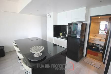 Absolute Beachfront 2 Bed Condo For Sale in Khao Takiap