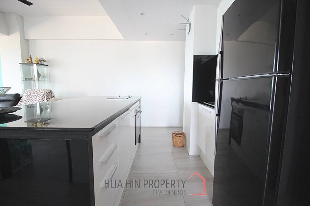 Absolute Beachfront 2 Bed Condo For Sale in Khao Takiap