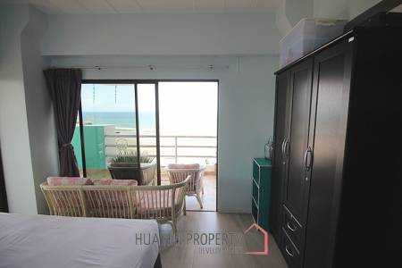 Absolute Beachfront 2 Bed Condo For Sale in Khao Takiap