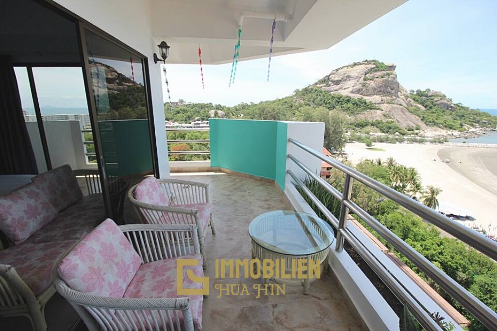 Blue Wave Condominium: Absolut strandnahe 2 Schlafzimmer-Eigentumswohnung in Khao Takiap