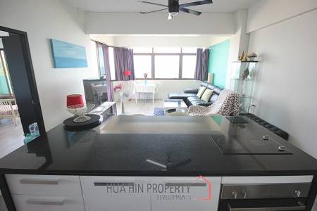 Absolute Beachfront 2 Bed Condo For Sale in Khao Takiap