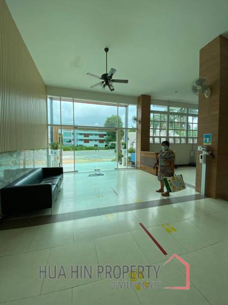 Absolute Beachfront 2 Bed Condo For Sale in Khao Takiap