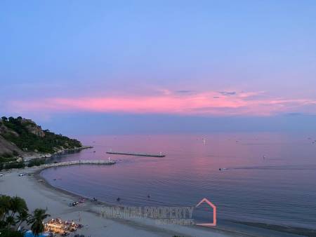 Absolute Beachfront 2 Bed Condo For Sale in Khao Takiap